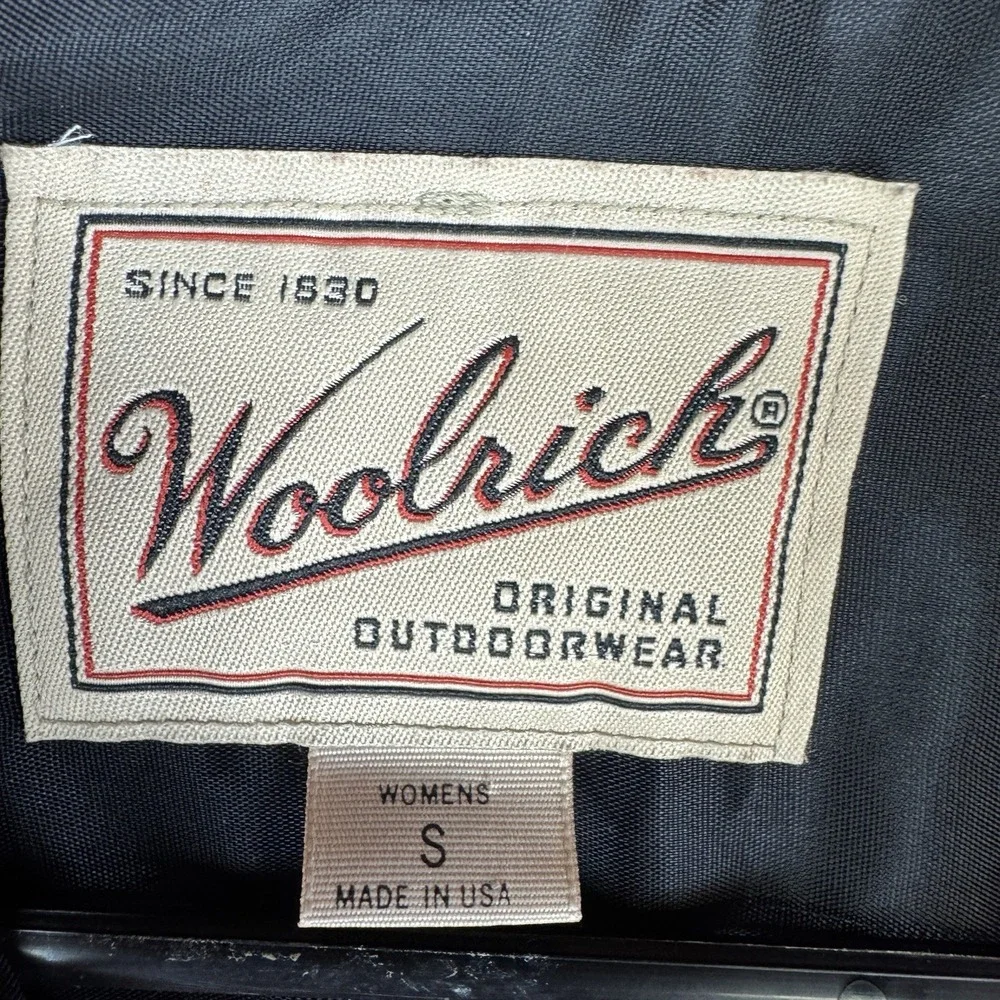 Woolrich Jacket Womens Small Red‎ Wool USA Made Heritage Outdoor Cottage Core